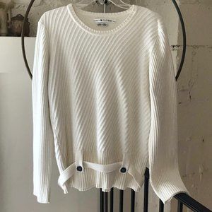 Tommy Hilfiger Women's Sweater with Belt Accent